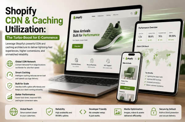Shopify CDN & Caching Utilization: The Turbo-Boost for E-Commerce