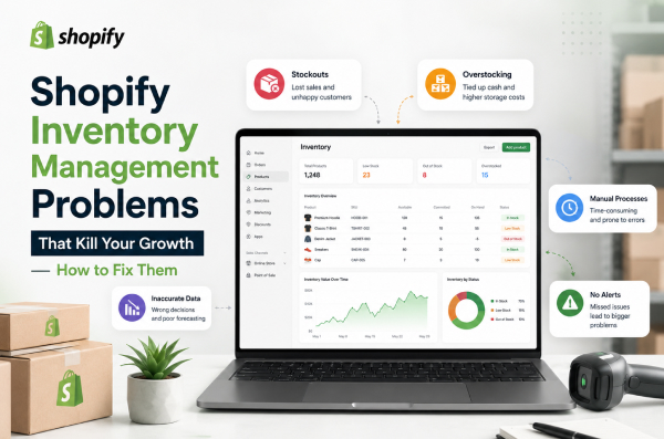 Shopify Inventory Management Problems That Kill Your Growth -How to Fix Them