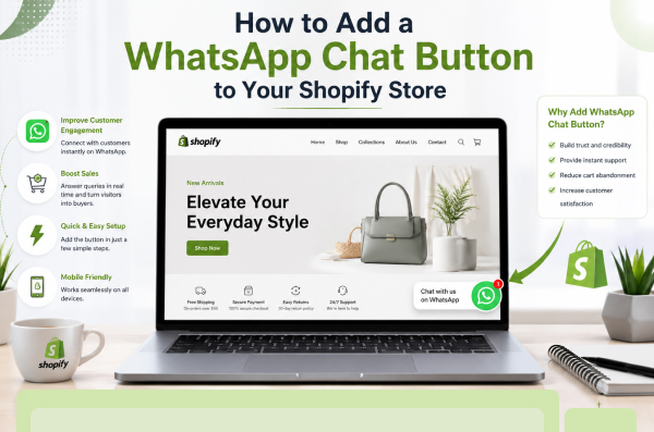 How to Add a WhatsApp Chat Button to Your Shopify Store