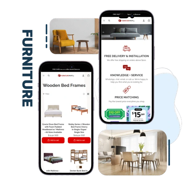 Mobile-First Furniture Shopping Experience Mobile-First Furniture Shopping Experience