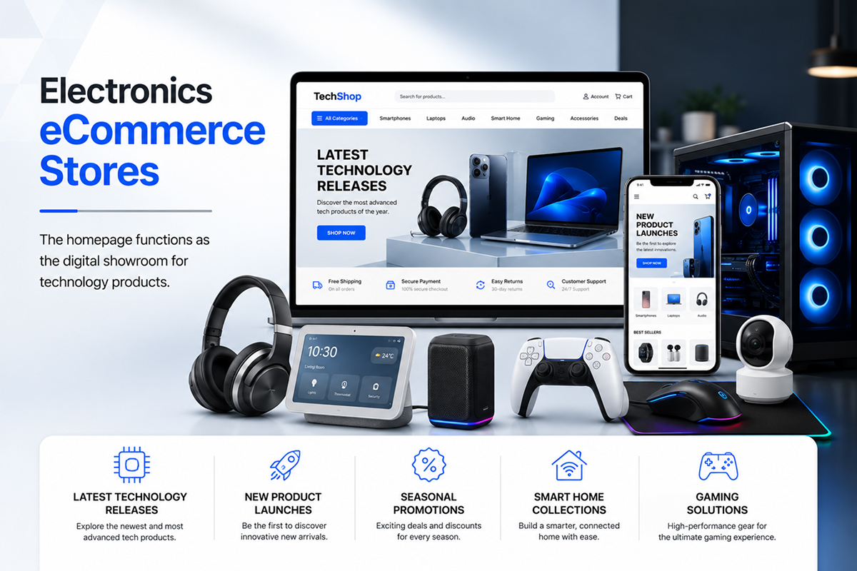 Electronics eCommerce Stores
