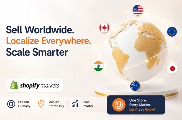Sell Worldwide. Localize Everywhere. Scale Smarter with Shopify Markets