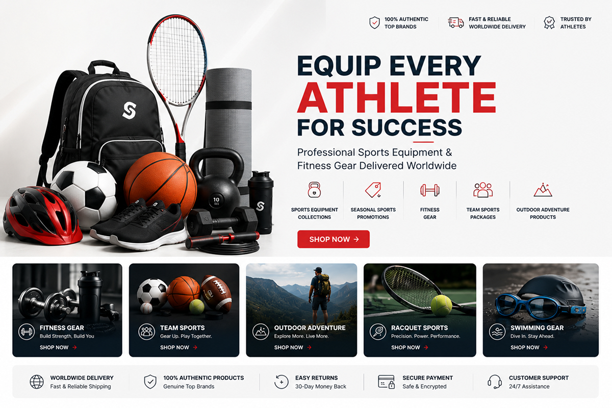 Sports eCommerce Stores