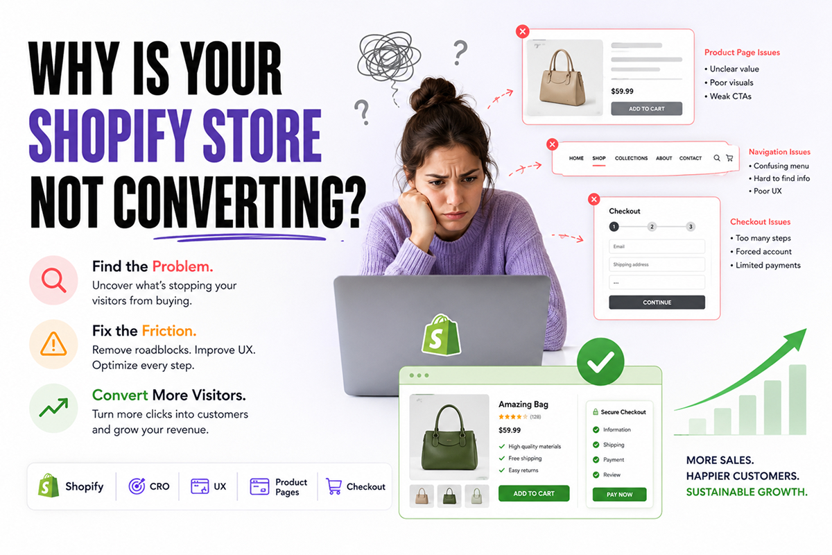 why is your shopify store not converting?